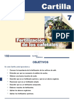 Cenicafé - Cartilla Cafetera No. 7 - Fertilización de Cafetales. Tomo I (2004)