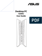 Desktop PC: G20AJ User Guide