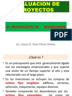 Presupuesto de Inversiones 2013