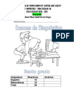 Examen de Diagnostico 6°