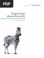 Experian Data Breach: Frequently Asked Questions For Individual Clients