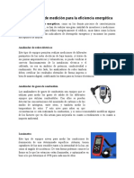 Equipos de Medición para La Eficiencia Energética