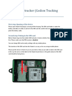 Shamir GPS Tracker (Gedion Tracking System) : First Step: Opening of The Device