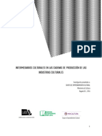 LadoB. Intermediarios Culturales en Las Cadenas de Producción de Las Industrias Culturales