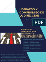 Liderazgo y Compromiso de La Direccion