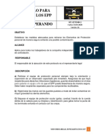 Protocolo para Retirarse Los Epp - Bar PDF