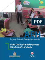 Abriendo Espacios Humanitarios Guía Didáctica Del Docente Módulo III