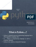 Intership Python