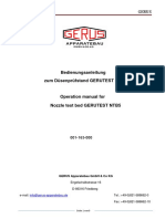 Bedienungsanleitung 001 163 000 NTB5 PDF