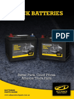 Truck Batteries: Better Parts. Good Prices. Alliance Truck Parts