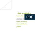 Form y Evaluac de Proy de Inversión Semana5 P