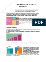 TAMAÑO O FORMATOS DE LAS PIEZAS GRÁFICAS