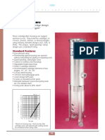 Cartridge Filters: Rugged, Low-Cost Cartridge Design For Flow Rates To 100 GPM