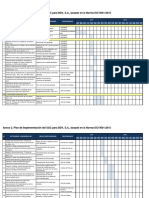 Plan ISO 9001 BDV S.A