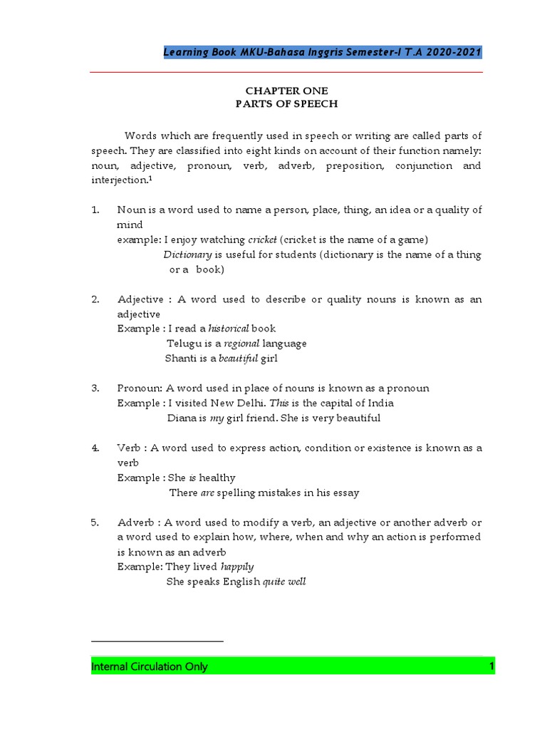 Buku B Inggris Pdf Noun Adverb