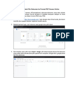 Panduan Merubah Dokumen Ke Format PDF Secara Online PDF