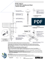 Erico Dynasphere Mkiv: Installation Instructions For 4.6m FRP Cantilevered Mast Terminal Elevation: 3.6m Above Structure