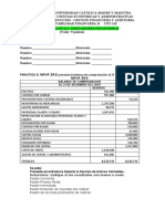 Niv. Practica Colaborativa 5 CNT-215 Razones Financieras - Efectivo y Equivalentes - Cuentas Por Cobrar