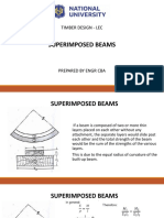 Superimposed, Reinforced, Built-Up Timber Beams