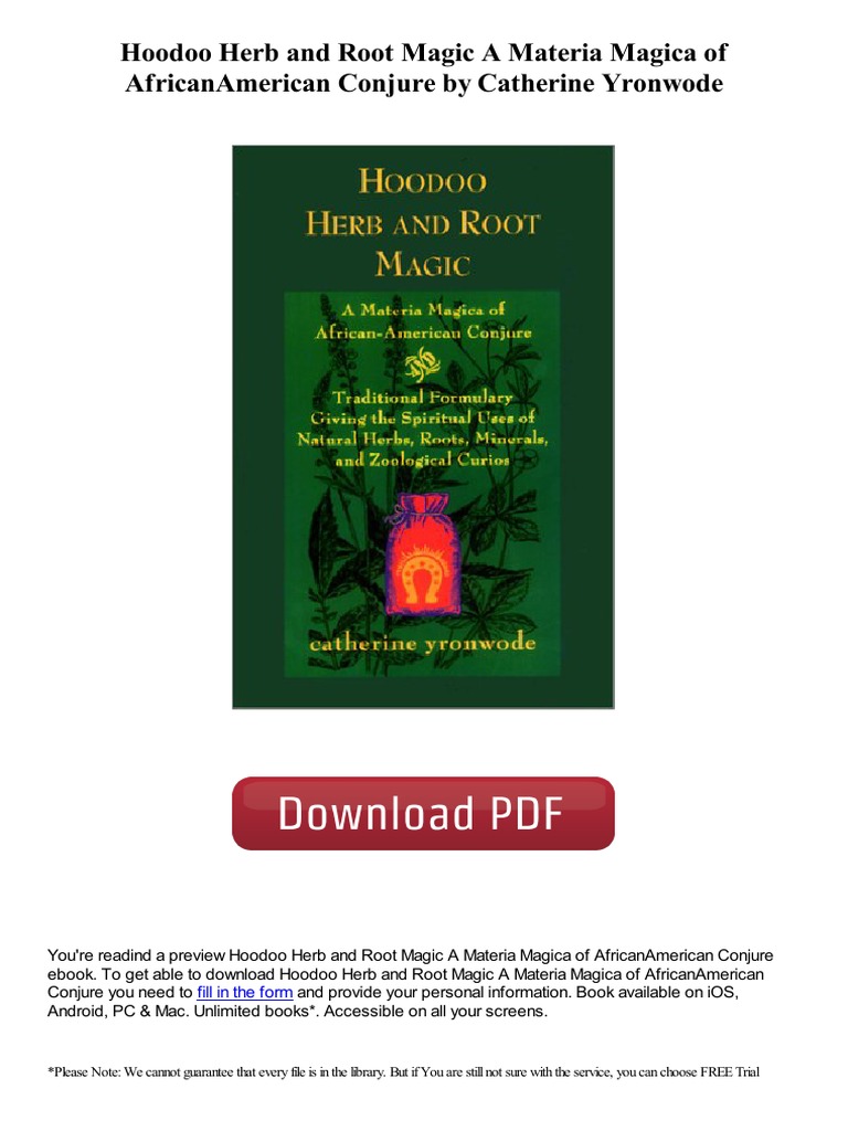 Hoodoo Herb and Root Magic Guide | PDF | Books