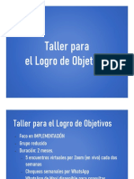 Info Taller Logro de Objetivos 14-10