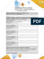 Formato Respuesta - Fase 2 - La Antropología y Su Campo de Estudio