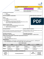 Information Reports Unit Plan