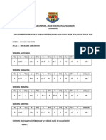 Contoh Analisis PBD English 1 Matahari 2020