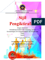 Sijil Pengiktirafan Tokoh Sekolah