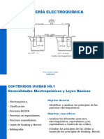 Unidad No.1-1  Generalidades y Celdas Electroquímicas.