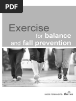 SAIL Level 2 Standing Exercises Guide | PDF | Chair