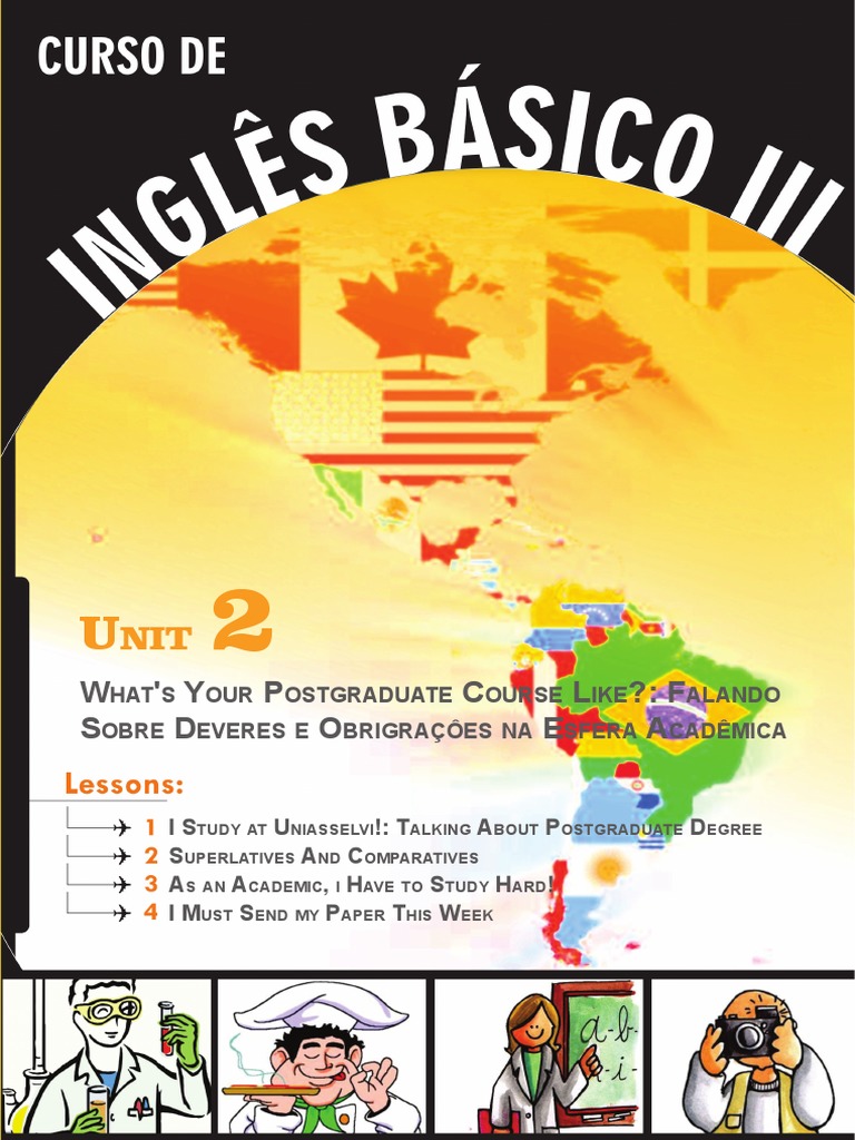 Ingles Basico III Unidade 2 PDF | PDF | Língua inglesa | Academia