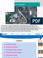 Ilmu Geografi Dan Dasar Dasar Geografi PDF