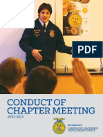 Conduct of Chapter Meetingshandbook