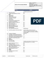 S.No Particular Details: Context On Procurement (ARJAS)