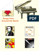 Songs From Around The World. Easy Sheet Music