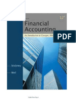 Financial Accounting - Stickney and Weil