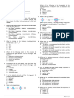 Physical Science Final Draft of Test New