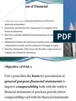 Pas 1 - Presentation of Financial Statements