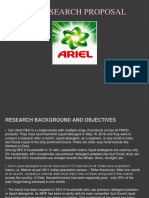 Research Proposal For Ariel Liquid