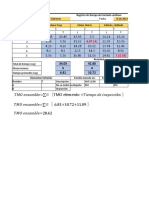 Formato Excel para Toma de Tiempos