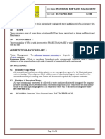 BCG-TM-PRO-08-13  Waste Management Procedure