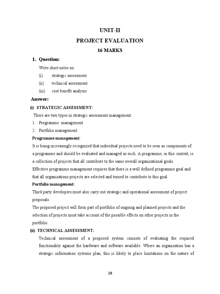 Project Evaluation Techniques Overview | PDF | Internal Rate Of Return ...