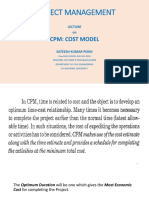 CPM - Cost Model Analysis in Project Management