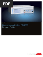 REF650 Feeder Protection Relay Guide | PDF | Relay | Transformer