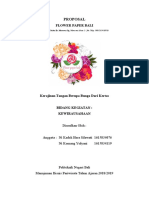 Flower Paper Bali