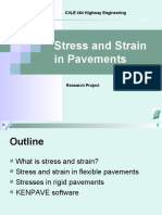 Stresses and Strains in Pavements
