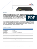 OP-GOLT 92408A: 1U Pizza Type GPON OLT