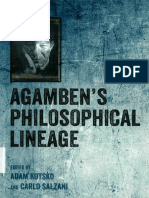 Adam Kotsko, Carlo Salzani - Agamben's Philosophical Lineage (2017, Edinburgh University Press) - Libge PDF