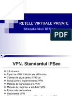 Retele Virtuale Private - Standardul IPSec